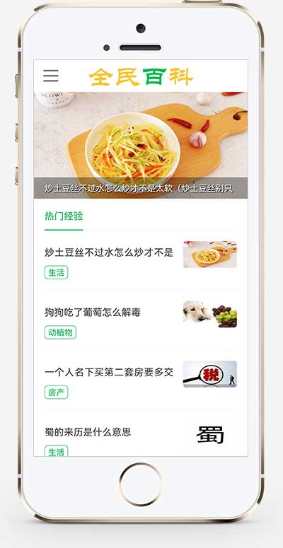 手机端页面